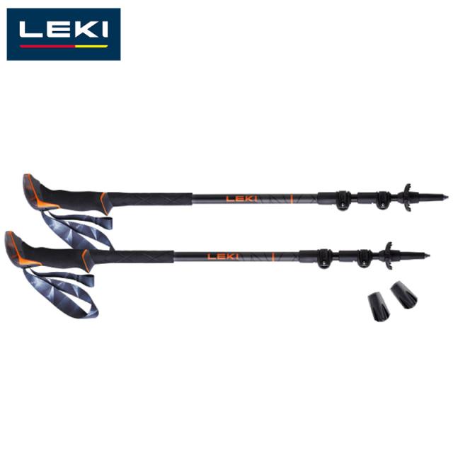 レキ キャラバン メンズ レディース マカルーライト 競技 登山 トレッキング ポール 軽量 グレー 灰色 送料無料 Caravan 1300485