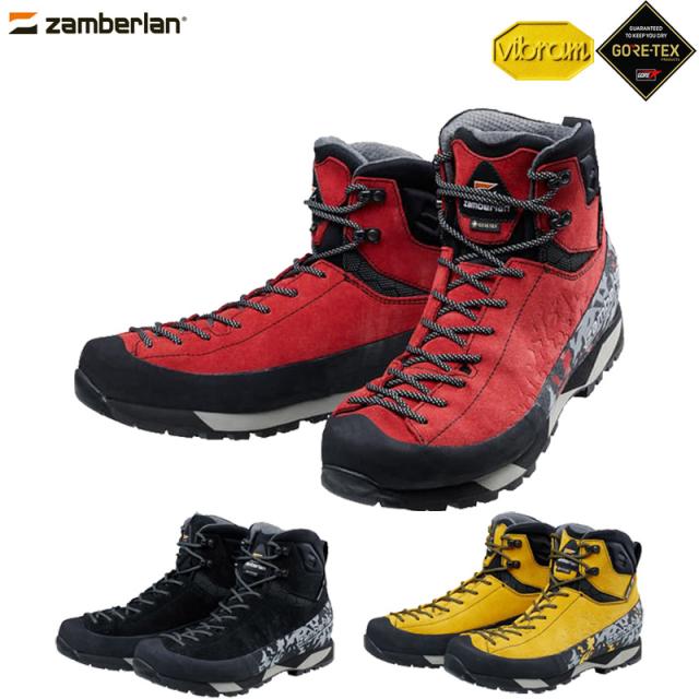 ザンバラン キャラバン メンズ レディース サラテ トレック GT RR スニーカー 靴 シューズ 登山 ファストトレッキング ハイカット ブラック 黒 レッド 赤 イエロー 黄色 送料無料 Caravan 1120193