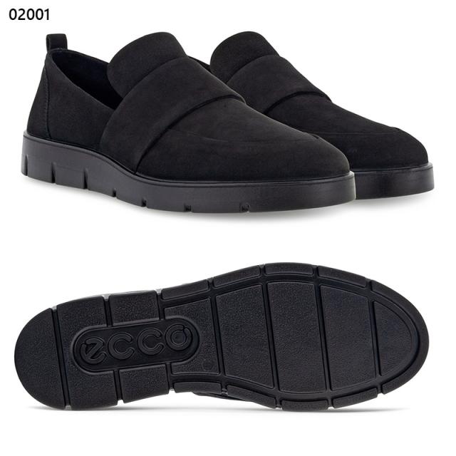 エコー レディース BELLA ローファー 靴 シューズ 牛革 ヌバック 軽量