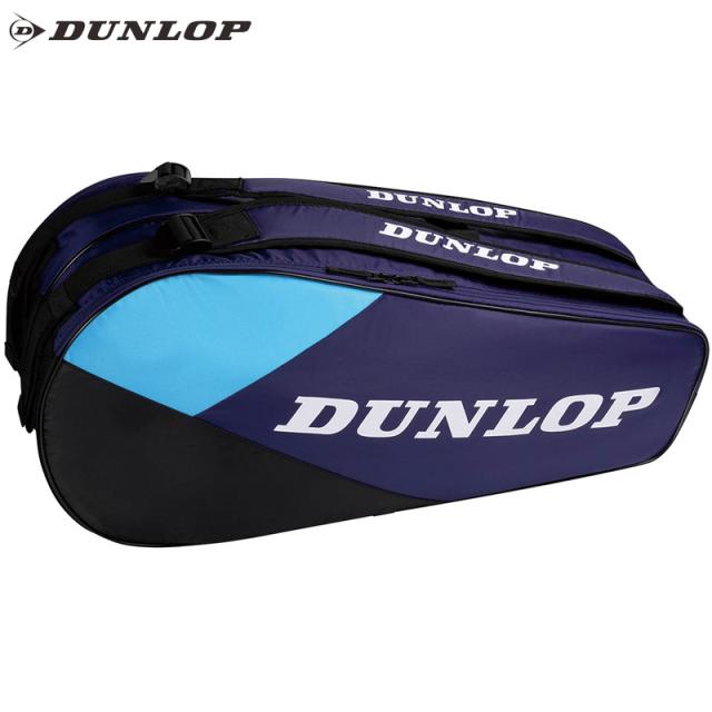 58L ダンロップ スポーツ メンズ レディース ラケットバック 6 DTC-2630 テニス アクセサリー 競技 6本収納可 パープル 紫 送料無料 DUNLOP DTC2630