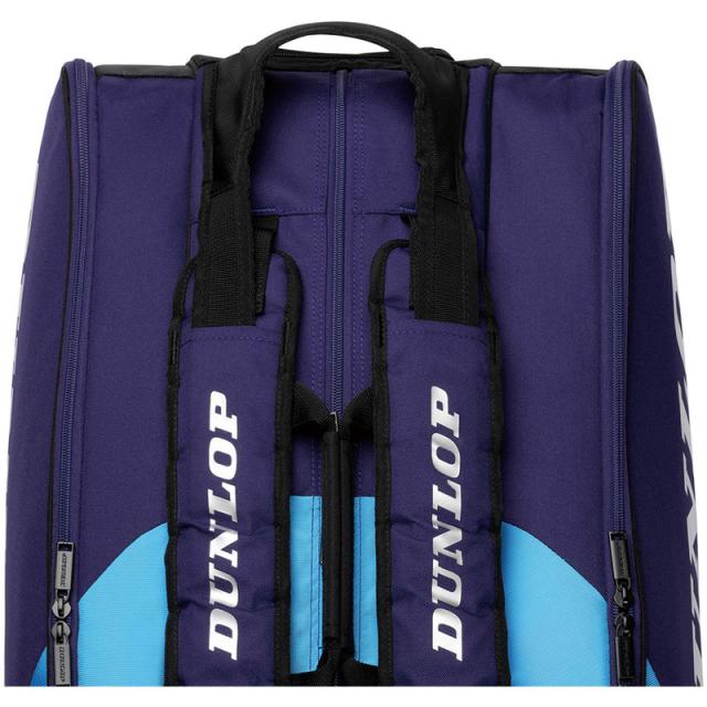91L ダンロップ スポーツ メンズ レディース ラケットバック 12 DTC-2680 テニス アクセサリー 競技 ラケットバッグ 12本収納可 パープル 紫 送料無料 DUNLOP DTC2680_10