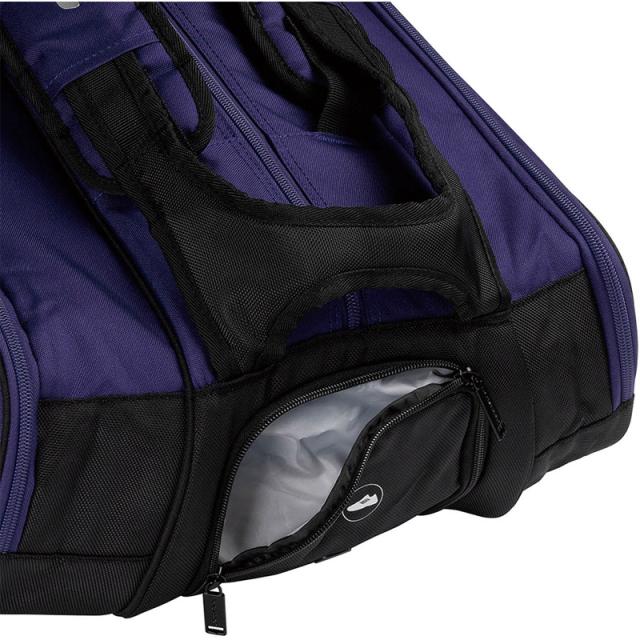 91L ダンロップ スポーツ メンズ レディース ラケットバック 12 DTC-2680 テニス アクセサリー 競技 ラケットバッグ 12本収納可 パープル 紫 送料無料 DUNLOP DTC2680_6