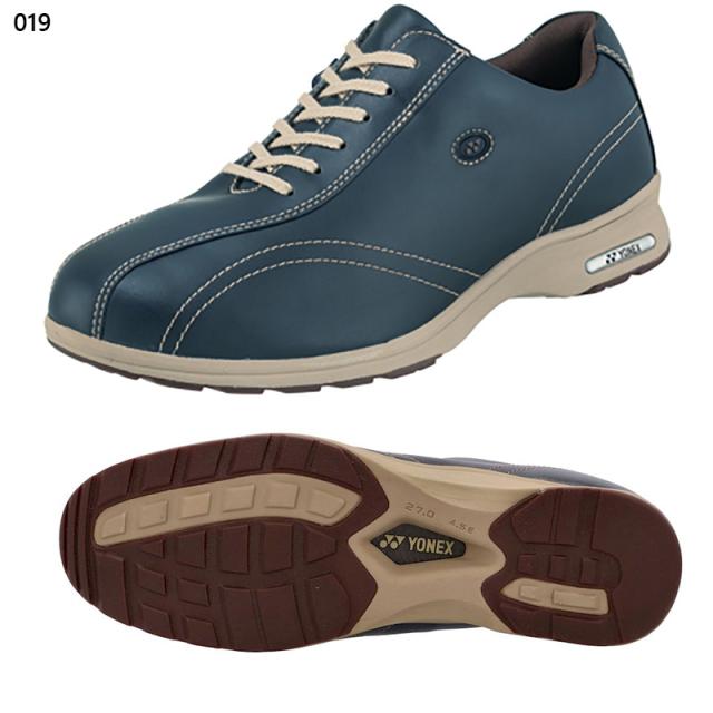 4.5E 幅広 ワイド ヨネックス(ウォーキング) メンズ パワークッションMC30W スニーカー 靴 シューズ ウォーキング 旅行 散歩 撥水 ストレッチ ブラック 黒 ネイビー ブラウン 茶色 送料無料 YONEX SHWMC30W