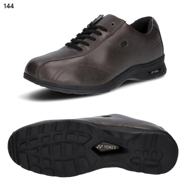 4.5E 幅広 ワイド ヨネックス(ウォーキング) メンズ パワークッションMC30W スニーカー 靴 シューズ ウォーキング 旅行 散歩 撥水 ストレッチ ブラック 黒 ネイビー ブラウン 茶色 送料無料 YONEX SHWMC30W