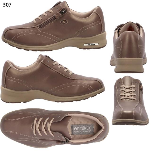 4.5E 幅広 ワイド ヨネックス(ウォーキング) レディース パワークッションLC30W スニーカー 靴 シューズ ウォーキング 旅行 散歩 撥水 ストレッチ 送料無料 YONEX SHWLC30W