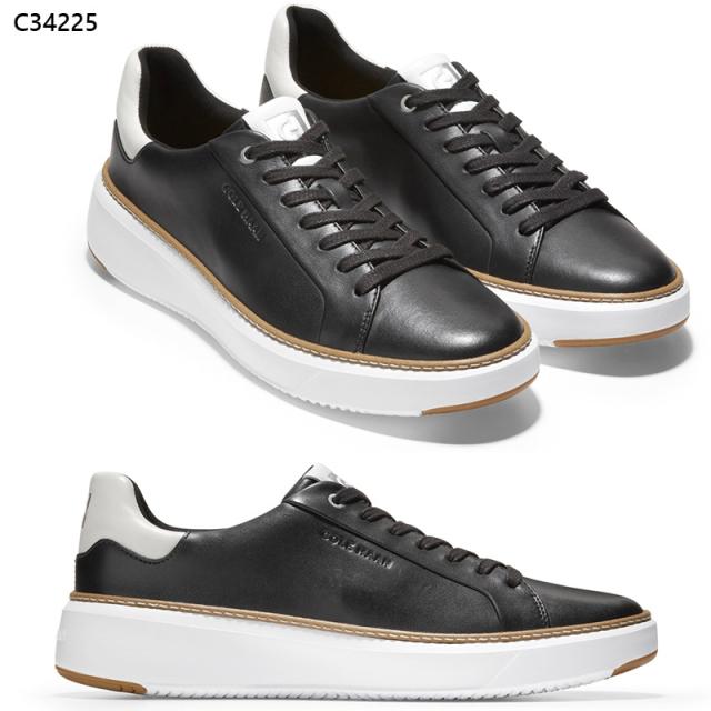 コールハーン メンズ GRANDPRO TOPSPIN SNEAKER スニーカー 靴 シューズ 牛革 ホワイト 白 ブラック 黒 ネイビー 送料無料 COLE HAAN C34225 C34226 C36412 C37158
