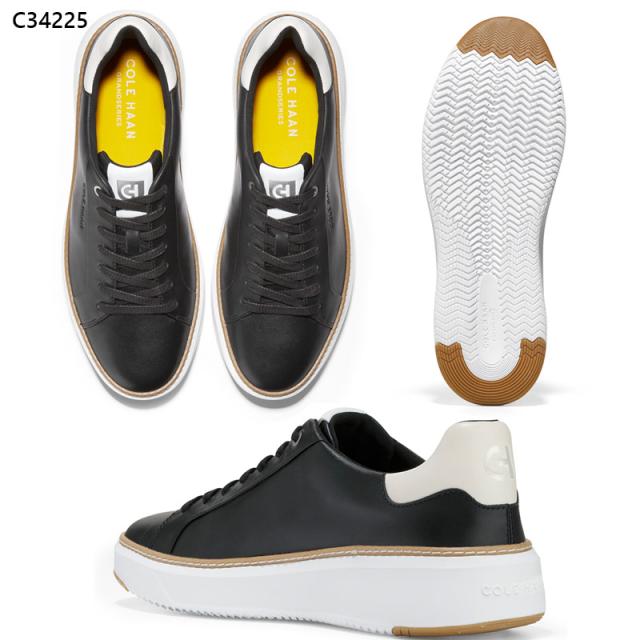 コールハーン メンズ GRANDPRO TOPSPIN SNEAKER スニーカー 靴 シューズ 牛革 ホワイト 白 ブラック 黒 ネイビー 送料無料 COLE HAAN C34225 C34226 C36412 C37158