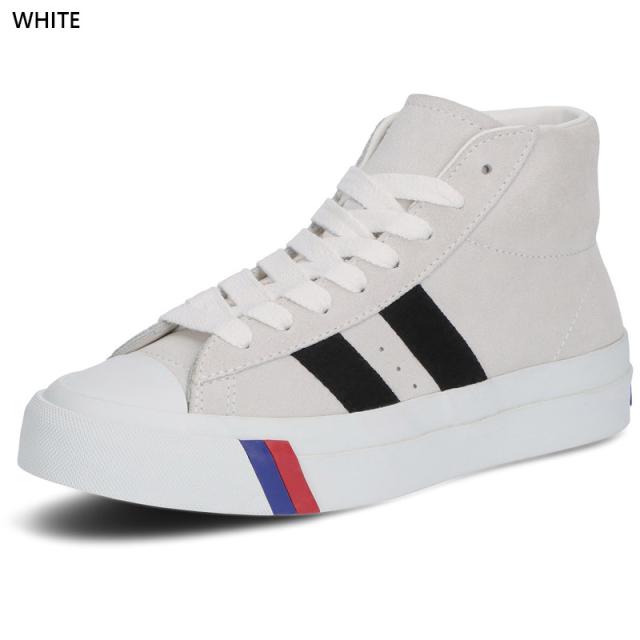 プロケッズ メンズ レディース ロイヤルプラス スエード ハイ ROYAL PLUS SUEDE HI スニーカー 靴 シューズ ビブラム アメカジ ホワイト 白 ブラック 黒 ネイビー イエロー 黄色 送料無料 PRO-Keds PN1121