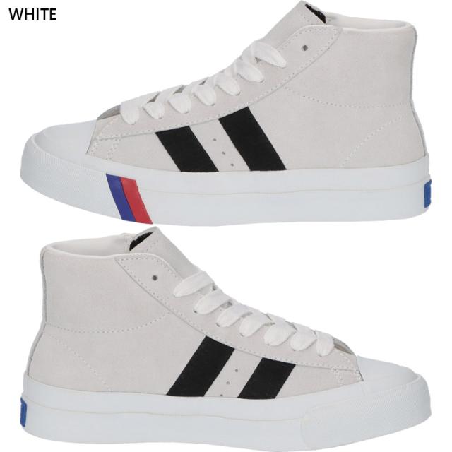 プロケッズ メンズ レディース ロイヤルプラス スエード ハイ ROYAL PLUS SUEDE HI スニーカー 靴 シューズ ビブラム アメカジ ホワイト 白 ブラック 黒 ネイビー イエロー 黄色 送料無料 PRO-Keds PN1121