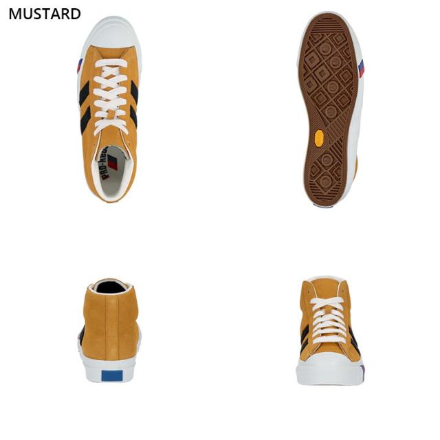 プロケッズ メンズ レディース ロイヤルプラス スエード ハイ ROYAL PLUS SUEDE HI スニーカー 靴 シューズ ビブラム アメカジ ホワイト 白 ブラック 黒 ネイビー イエロー 黄色 送料無料 PRO-Keds PN1121