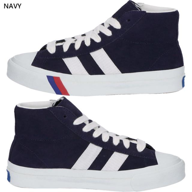 プロケッズ メンズ レディース ロイヤルプラス スエード ハイ ROYAL PLUS SUEDE HI スニーカー 靴 シューズ ビブラム アメカジ ホワイト 白 ブラック 黒 ネイビー イエロー 黄色 送料無料 PRO-Keds PN1121