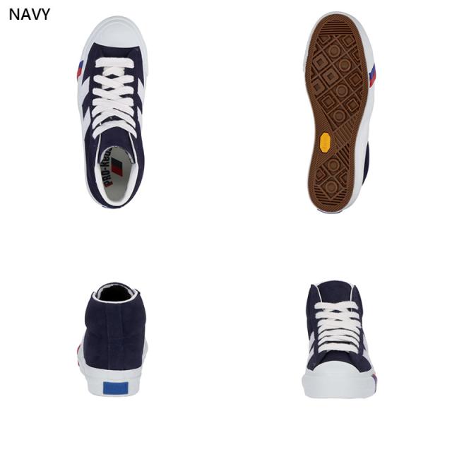 プロケッズ メンズ レディース ロイヤルプラス スエード ハイ ROYAL PLUS SUEDE HI スニーカー 靴 シューズ ビブラム アメカジ ホワイト 白 ブラック 黒 ネイビー イエロー 黄色 送料無料 PRO-Keds PN1121