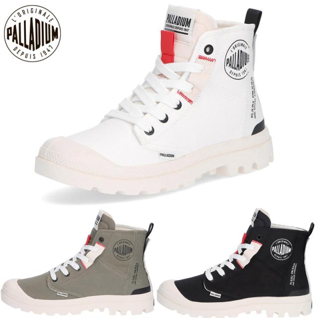パラディウム メンズ PAMPA HI URBAN スニーカー 靴 シューズ ハイカット キャンバス生地 カジュアル ストリート ホワイト 白 ブラック 黒 送料無料 PALLADIUM 04669