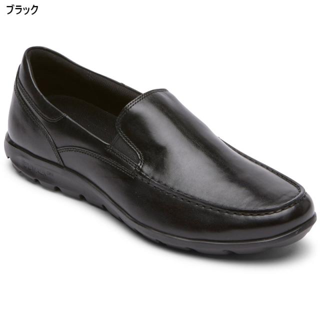 ロックポート メンズ TWZ II Loafer ビジネス 靴 シューズ ローファー 紐なし サイドゴア ブラック 黒 ブラウン 茶色 送料無料 ROCKPORT CJ3894 CJ3895_2