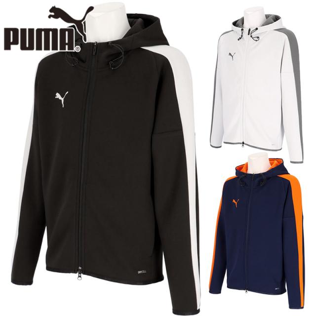 プーマ メンズ レディース PUMA VOLTAGE ニットジャケット サッカー アパレル 競技 アウター 長袖 吸水速乾 運動 スポーツ ブラック 黒 グレー ネイビー 灰色 送料無料 PUMA 660935
