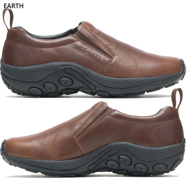 メレル メンズ ジャングルモックレザー JUNGLE MOC LEATHER 2 スニーカー 靴 シューズ キャンプ アウトドア レジャー スリッポン 本革 ブラック 黒 送料無料 MERRELL J000439 J17199_6