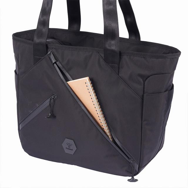 ヒュンメル メンズ レディース CITY WP TOTE BAG バッグ 鞄 防水 高機能 軽量 耐久性 アウトドア レジャー 通学 通勤 トートバッグ ブラック 黒 送料無料 hummel HFB2054_4