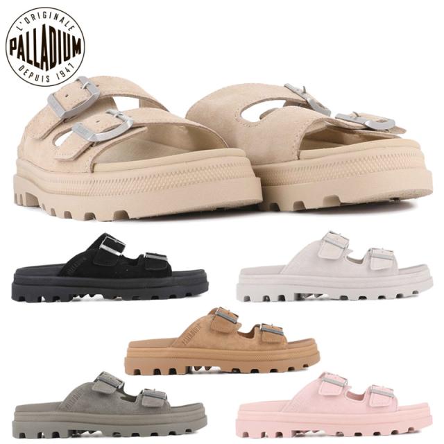 パラディウム メンズ レディース DUNELITE RIVIERA SDE サンダル 靴 シューズ コンフォート ブラック 黒 ブラウン ピンク 茶色 送料無料 PALLADIUM 74455
