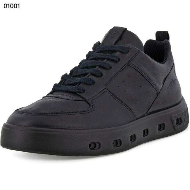エコー レディース STREET 720 W スニーカー 靴 シューズ 本革 レザー GORE-TEX ゴアテックス 雨晴兼用 透湿 防水 シンプル カジュアル ホワイト 白 ブラック 黒 送料無料 ECCO 209713_2