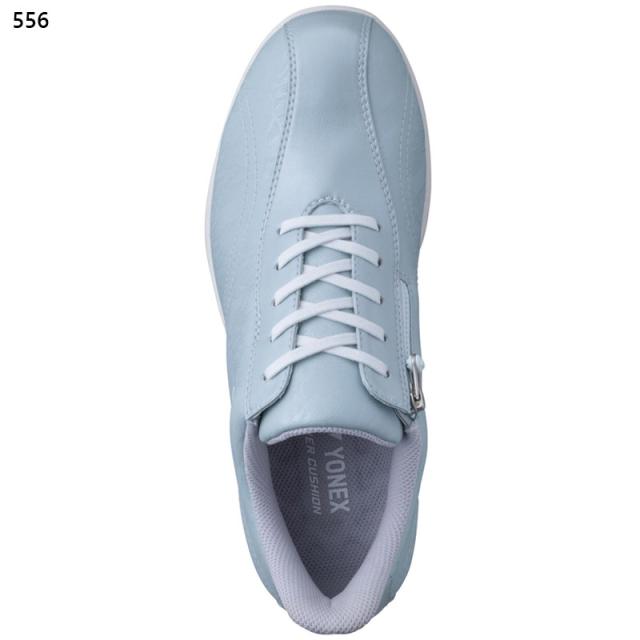 4.5E 幅広 ワイド ヨネックス レディース パワークッションL130W スニーカー 靴 シューズウォーキング 旅行 散歩 撥水 ホワイト 白 ブラック 黒 グレー ブルー 青 ピンク カーキ 灰色 送料無料 YONEX SHWL130W