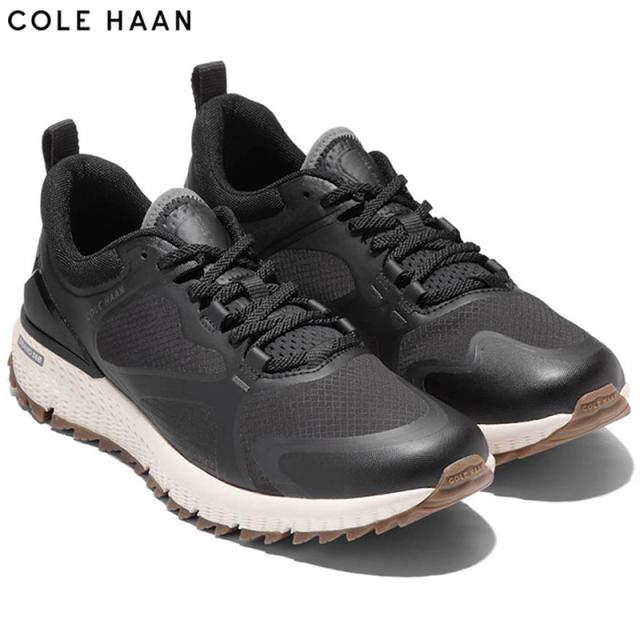 コールハーン メンズ ZEROGRAND OVERTAKE II GOLF 競技 ゴルフシューズ スパイクレス ローカット ブラック 黒 送料無料 COLE HAAN C40638