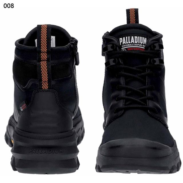 パラディウム メンズ レディース PALLARIDER ZIP WPA ハイカット スニーカー 靴 シューズ ウォータープルーフ 防水 透湿 カジュアル ホワイト 白 ブラック 黒 ベージュ 送料無料 PALLADIUM 79542_6