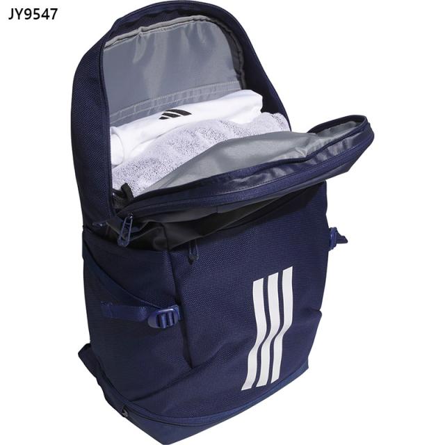 40.1L アディダス メンズ レディース EP/Syst. バックパック 鞄 リュック 通勤 アウトドア 機能性 耐久性 多機能 スポーティー ノートPCポケット ブラック 黒 ネイビー 送料無料 adidas HQ270