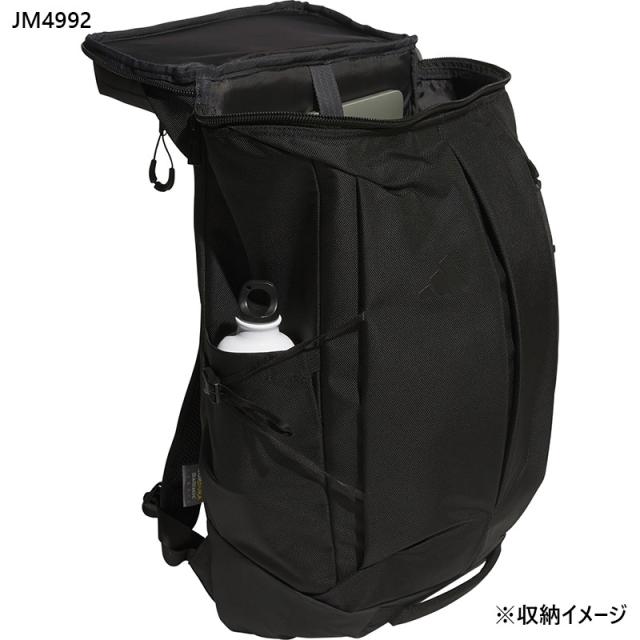 容量30.5L アディダス メンズ レディース オーピーエス バックパック 30 バッグ 鞄 リュック クライマクール 速乾性 ブラック 黒 送料無料 adidas KLA27_5