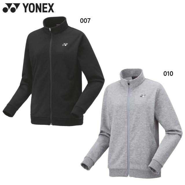 ヨネックス レディース ウィメンズスウェットシャツ テニス ウェア 競技 バドミントン ランニング ジョギング 制電 ブラック 黒 グレー 灰色 送料無料 YONEX 57088