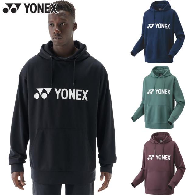 ヨネックス メンズ レディース ユニパーカー バドミントン ウェア 競技 テニス ランニング トレーニング アウター 長袖 吸汗速乾 UVカット 静電気防止 ブラック 黒 ネイビー グリーン 緑 送料無料 YONEX 31061
