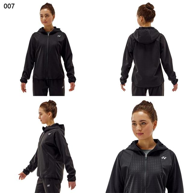 新品未使用 L レディース テニスウェア YONEX ネイビー アウター ヨネックス レディース ウィメンズウォームアップパーカー テニス