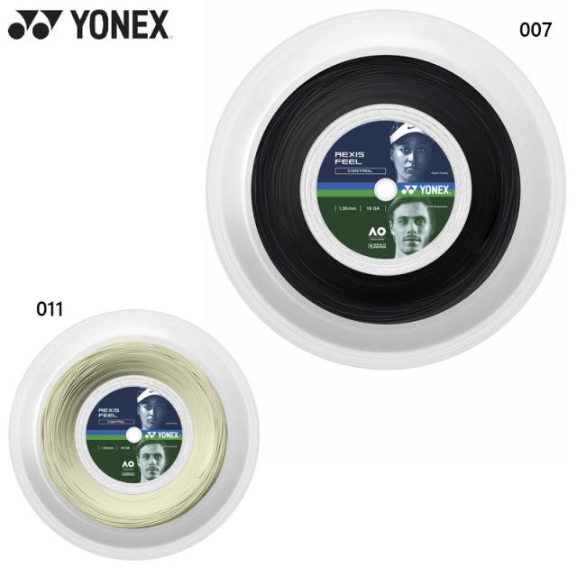 ゲージ1.30mm ヨネックス メンズ レディース レクシスフィール130(200m) テニス アクセサリー 競技ガット 日本製 FRF製法 プラズマ照射 フォルティモ ホワイト 白 ブラック 黒 送料無料 YONEX TRFL130R2