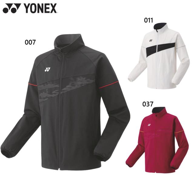 ヨネックス ジュニア キッズ ジュニアニットウォームアップシャツ バドミントン ウェア 競技 テニス ホワイト 白 ブラック 黒 レッド 赤 送料無料 YONEX 50178J