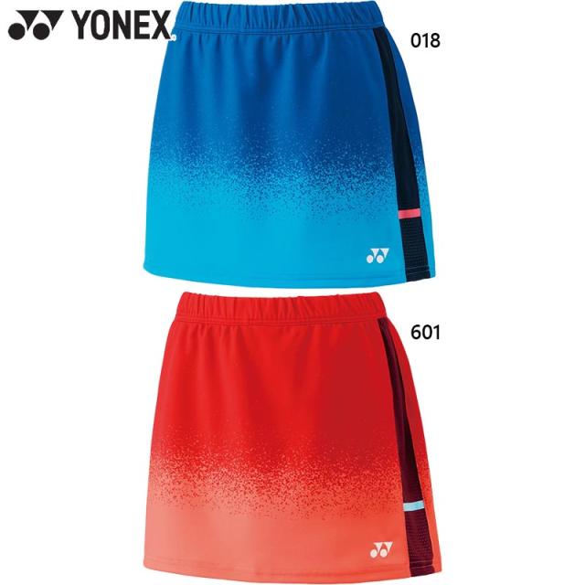 ヨネックス レディース ウィメンズスカート インナースパッツ付 テニス ウェア 競技 ボトムス UVカット 吸汗速乾 制電 ストレッチ 運動 スポーツ ブルー 青 ピンク 送料無料 YONEX 26180