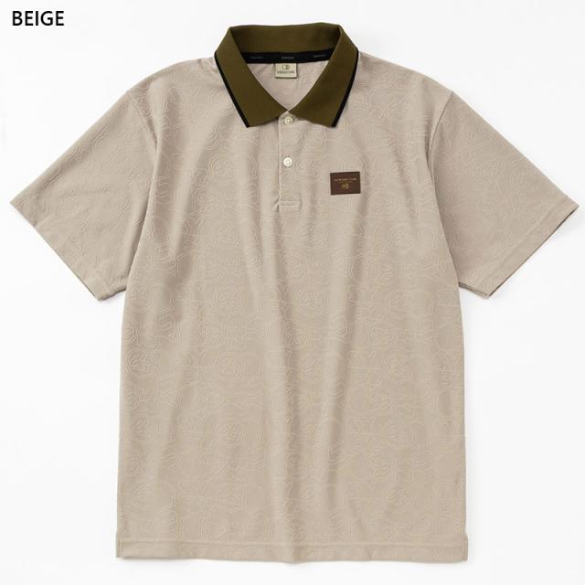 SY32 メンズ PIN JQ LINE POLO アパレル ゴルフ トップス 半袖 ポロシャツ 吸水速乾 カジュアル 運動 スポーツ ホワイト 白 ブラック 黒 ベージュ 送料無料 SYthirty-two SYG-26S1-29_2