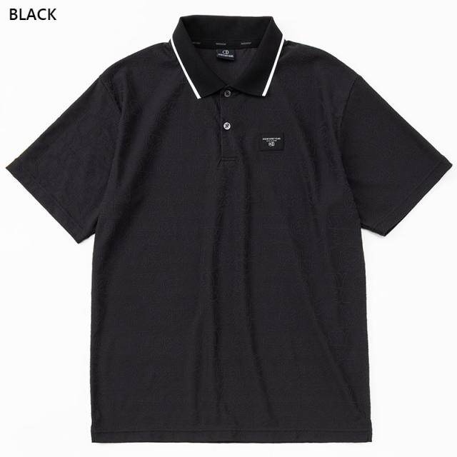 SY32 メンズ PIN JQ LINE POLO アパレル ゴルフ トップス 半袖 ポロシャツ 吸水速乾 カジュアル 運動 スポーツ ホワイト 白 ブラック 黒 ベージュ 送料無料 SYthirty-two SYG-26S1-29_3
