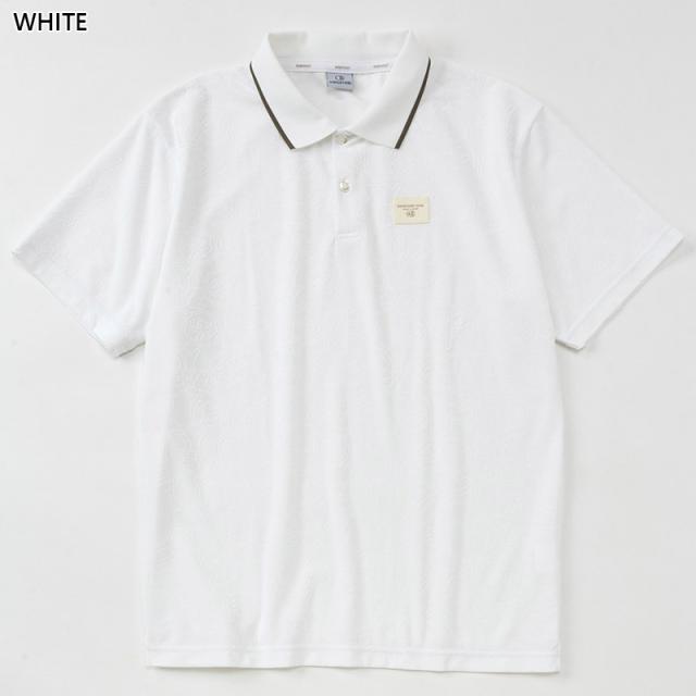 SY32 メンズ PIN JQ LINE POLO アパレル ゴルフ トップス 半袖 ポロシャツ 吸水速乾 カジュアル 運動 スポーツ ホワイト 白 ブラック 黒 ベージュ 送料無料 SYthirty-two SYG-26S1-29_6