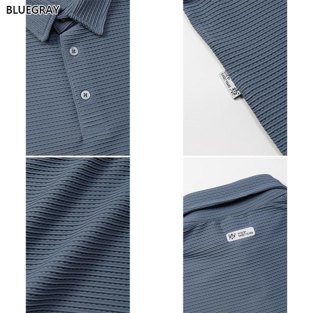 SY32 メンズ LACY JQ COLLAR SHIRTS アパレル ゴルフ トップス 半袖 ストレッチ 吸水速乾 UV加工 通気 運動 スポーツ ホワイト 白 ブラック 黒 グレー オレンジ 灰色 送料無料 SYthirty-two SYG-26S1-02_6
