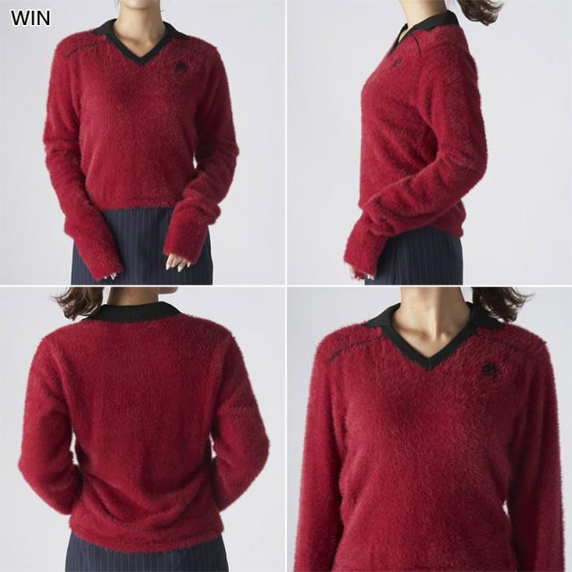 Kappa カッパ ニッキー レディース AUTHENTIC シャギーニットゲーム