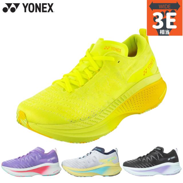 ヨネックス レディース カーボンクルーズXRウィメン スニーカー 靴 シューズ ランニング ジョギング トレーニング パワークッション+ ブラック 黒 ブルー 青 グリーン パープル 緑 紫 送料無料 YONEX SHRXR1L