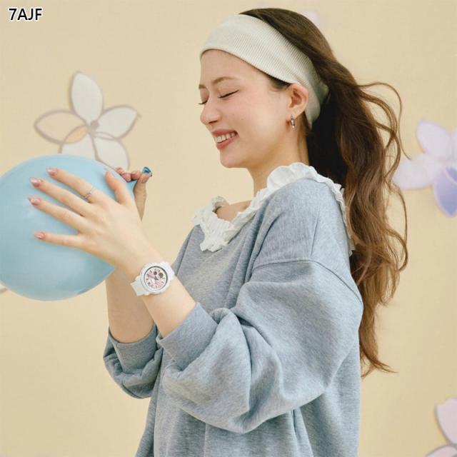 国内正規品 カシオ レディース BABY-G ベビーG 腕時計 ウォッチ アナデジ カジュアル ハナガラ エレガント 耐衝撃構造 10気圧防水 送料無料 CASIO BGA-290FL_14