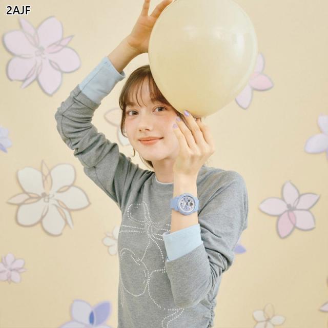 国内正規品 カシオ レディース BABY-G ベビーG 腕時計 ウォッチ アナデジ カジュアル ハナガラ エレガント 耐衝撃構造 10気圧防水 送料無料 CASIO BGA-290FL_6