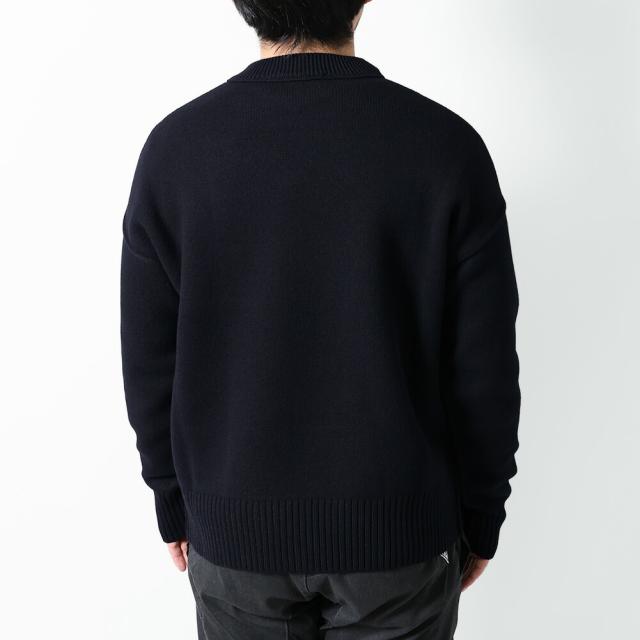 アミパリス AMI PARIS AMI DE COEUR クルーネックセーター ユニセックス メリノウール ニット 長袖 UKS838.018[並行輸入/海外正規品/返品可/サイズ交換可]★クーポン5%OFF_3