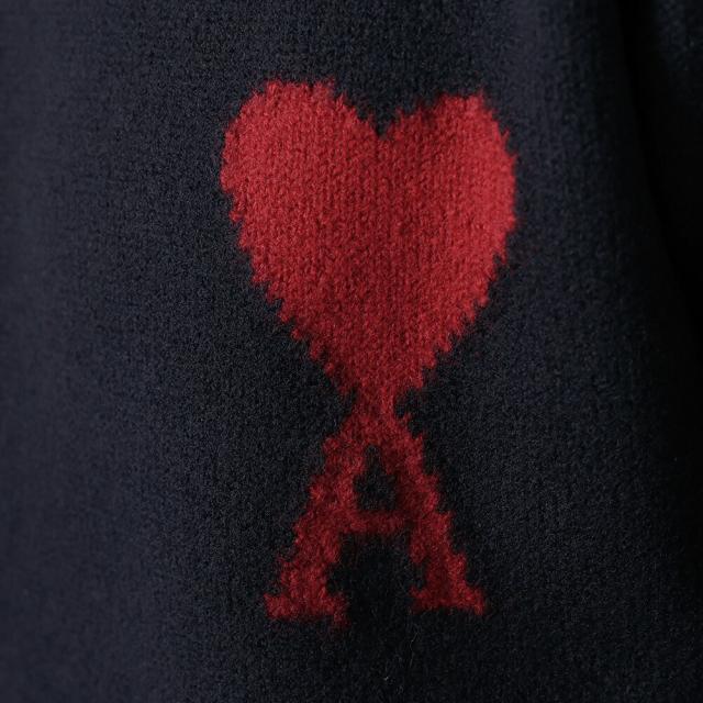 アミパリス AMI PARIS AMI DE COEUR クルーネックセーター ユニセックス メリノウール ニット 長袖 UKS838.018[並行輸入/海外正規品/返品可/サイズ交換可]★クーポン5%OFF_7