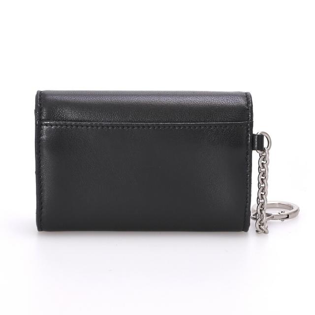 サンローランパリ SAINT LAURENT PARIS キーリング付きカードケース キーポーチ 820408 1EL0E 1000[並行輸入/海外正規品/返品可]★クーポン5%OFF_3