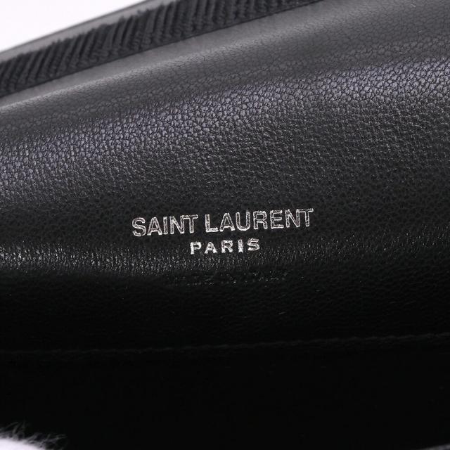 サンローランパリ SAINT LAURENT PARIS キーリング付きカードケース キーポーチ 820408 1EL0E 1000[並行輸入/海外正規品/返品可]★クーポン5%OFF_7