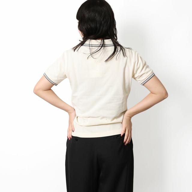 フレッドペリー キッズ／FRED PERRY KIDS KIDS TWIN TIPPED FRED PERRY SHIRT レギュラーフィット・ポロシャツ・半袖(エクリュ・スノーホワイト・ブラック・ネイビー) SY3660 95A・T60・102・T55／ECRU・SNOW WHITE・BLACK・NAVY／11-12[返品OK]★クーポン5%OFF_3