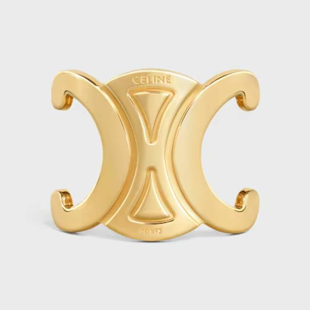 セリーヌ／CELINE トリオンフ バッグ リング メタル・スカーフリング・バッグアクセサリー(ゴールド) B10603812 35OR／GOLD[返品OK]