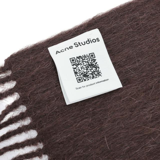 アクネ ストゥディオズ ACNE STUDIOS アルパカウール ロゴスカーフ ユニセックス ストール ロングマフラー CA0405[並行輸入/海外正規品/返品可]★クーポン5%OFF_1