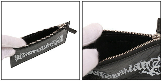 バレンシアガ BALENCIAGA CASH CASE＆KEY RING ネックストラップ付 グラフィックロゴ カードコインケース 594548 2AAW3 1090[並行輸入/海外正規品/返品可]★クーポン5%OFF_3
